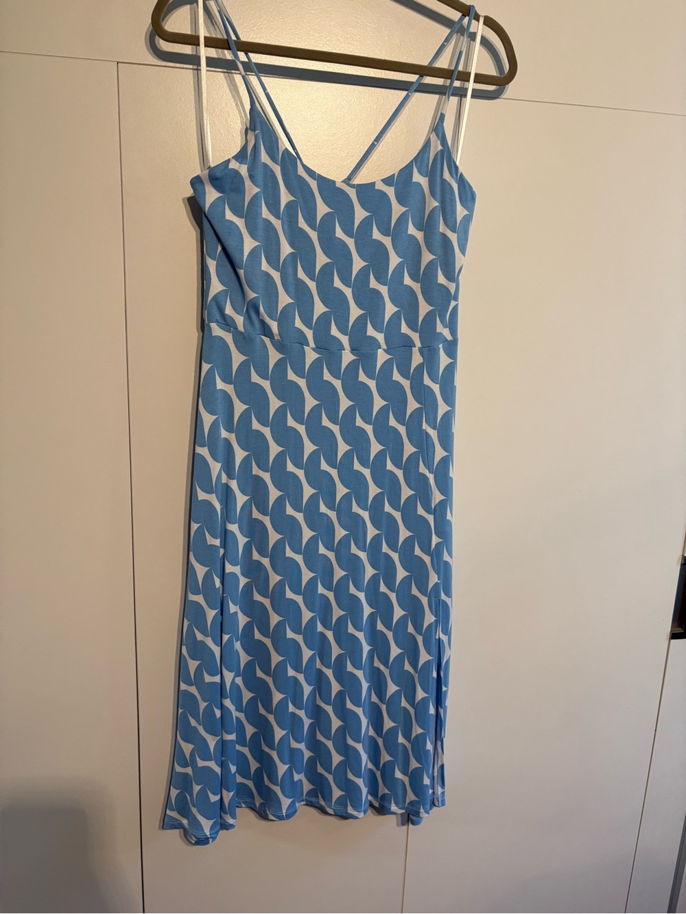Joe Fresh Blue and White Midi Dress EUC Never worn